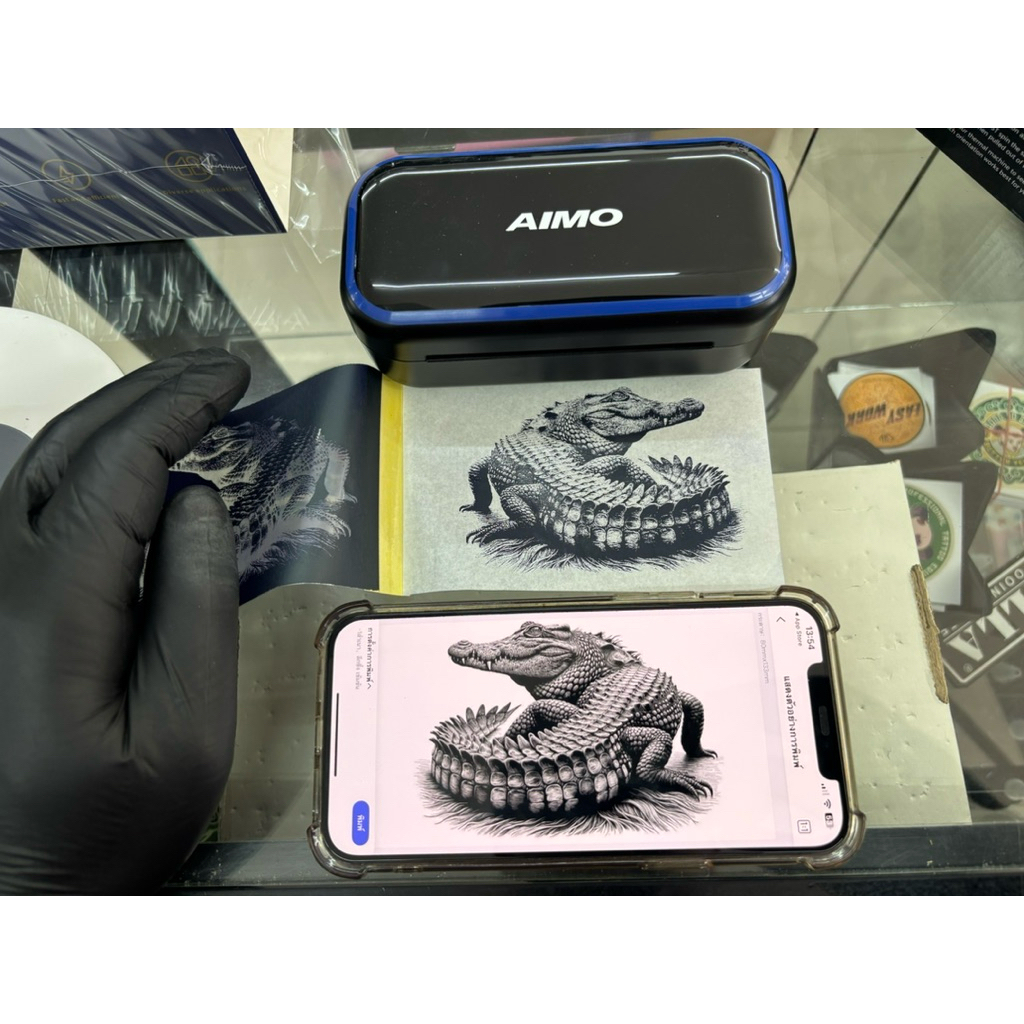 Printer MINI ไอโม่ เครื่องลอกลายขนาดเล็ก แต่คุณภาพสูง ร้านค้าในไทยจัดส่งไวมาก