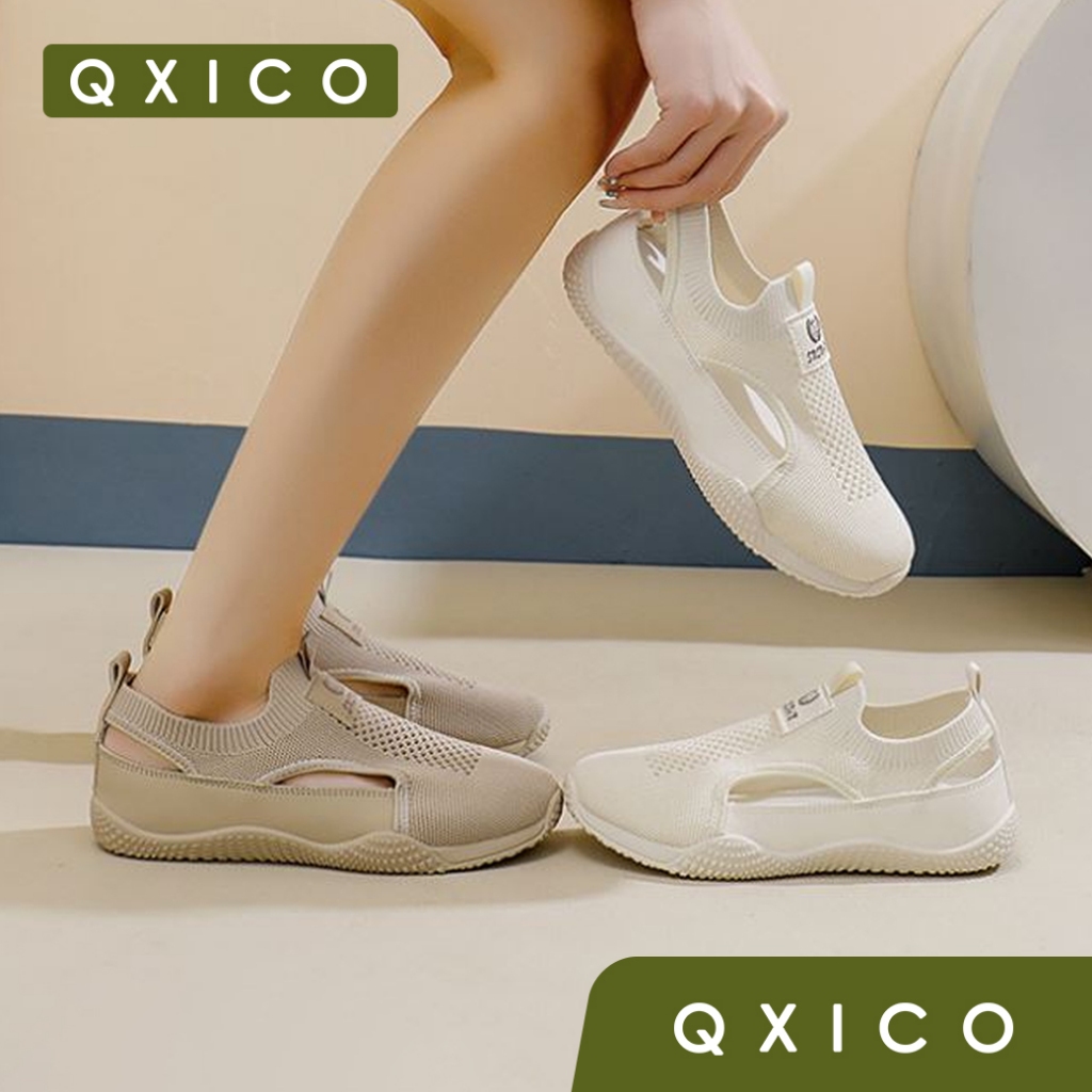 Qxico รุ่น FQ226 รองเท้าผ้าตาข่าย ระบายอากาศ ใส่สบายเท้า