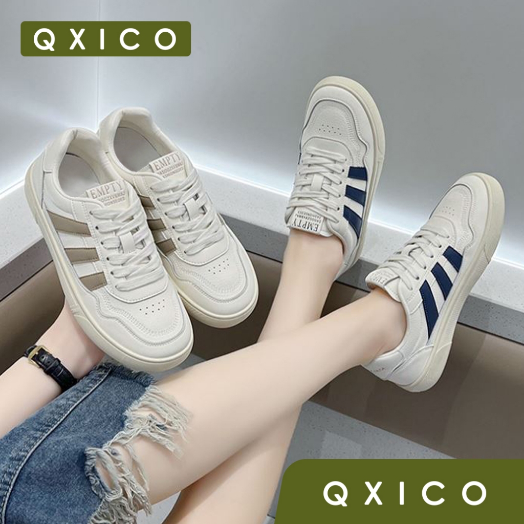 Qxico รุ่น QZ152 รุ่นใหม่ รองเท้าหนังวัว ขายดีม๊ากก!!