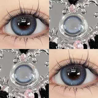 New❗{0-600°} Midroo [COD] เปิดตัวผลิตภัณฑ์ใหม่ เลนส์บิ๊กอายน่ารัก 🌈Juliet Brown/Grey/Blue-14.2mm รายเดือน