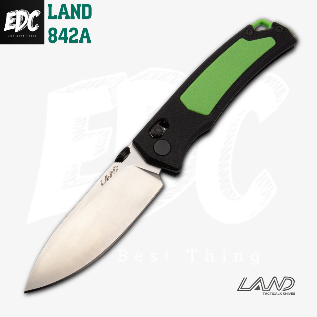 📍 มีดพับ แบรนด์ ""LAND 842A"" ของแท้ ของสะสม อุปกรณ์เดินป่า
