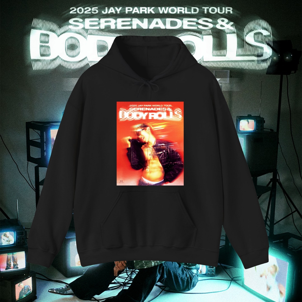 2025 Jay Park Serenades & Body Rolls พิมพ์ Hoodie