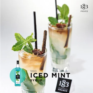 1883 น้ำเชื่อมกลิ่นไอซ์ มิ้นท์ | ICED MINT SYRUP 1000 ml. (SKU 3324)