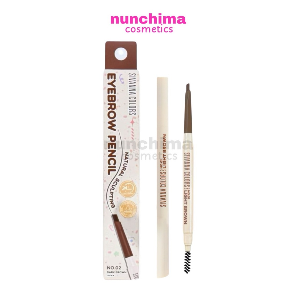 HF935 Sivanna Colors Natural Sculpting Eyebrow Pencil ซีเวนน่า คัลเลอร์ส เนเชอรัล สคัลพ์ทิ้ง อายบราว