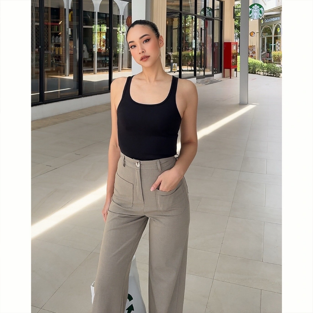 MMCHIC - POCKETS PANTS