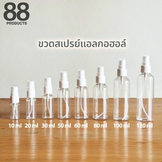 ขวดสเปรย์แอลกอฮอล์ ขวดสเปรย์กันยุง 10/20/30/50/60/80/100/120 ml สินค้าพร้อมจัดส่ง