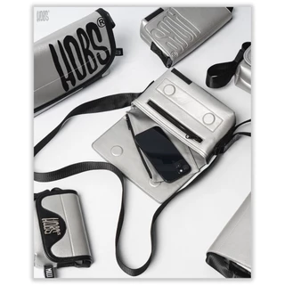 Hobs® กระเป๋าสะพายข้าง | Silver theme | New Arrival | 12 Monkey 2025 | Tiny 2025 | Milli 2025