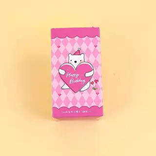 หมวกจิ๋วแต่งเค้กวันเกิด หมวกแต่งเค้กแฟนซี ชุด15ชิ้น (กล่องชมพู)