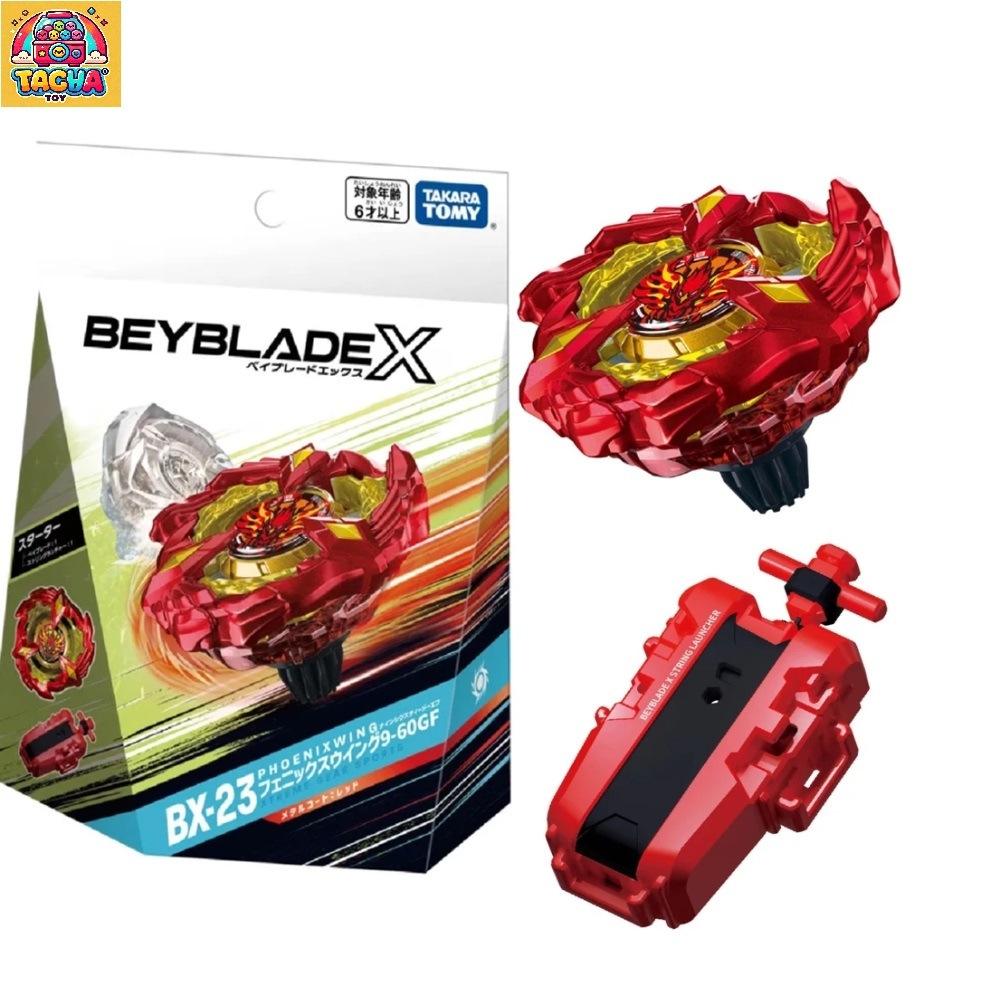Takara Tomy เบย์เบลด Beyblade X BX-23 Phoenix Wing 9-60GF HK