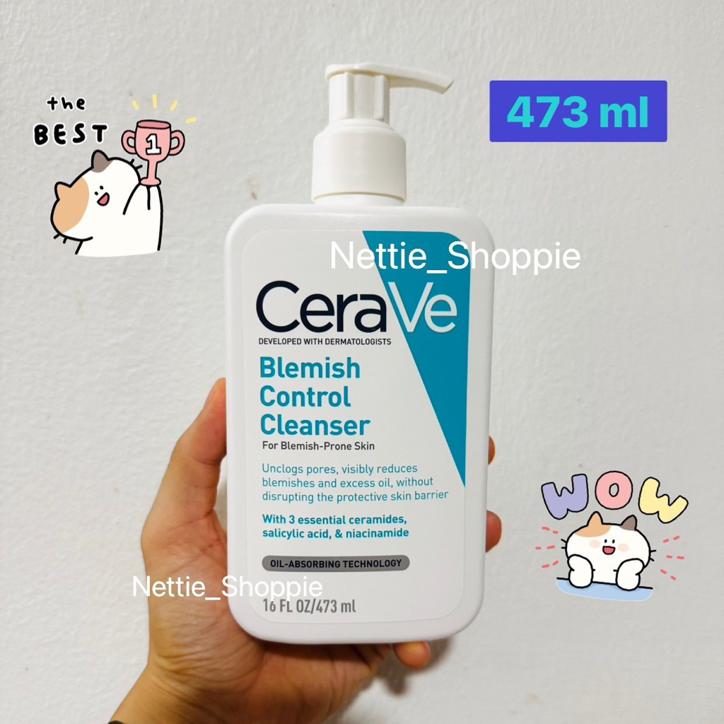 ของแท้ 💯% Cerave Blemish Control Cleanser 473 ml