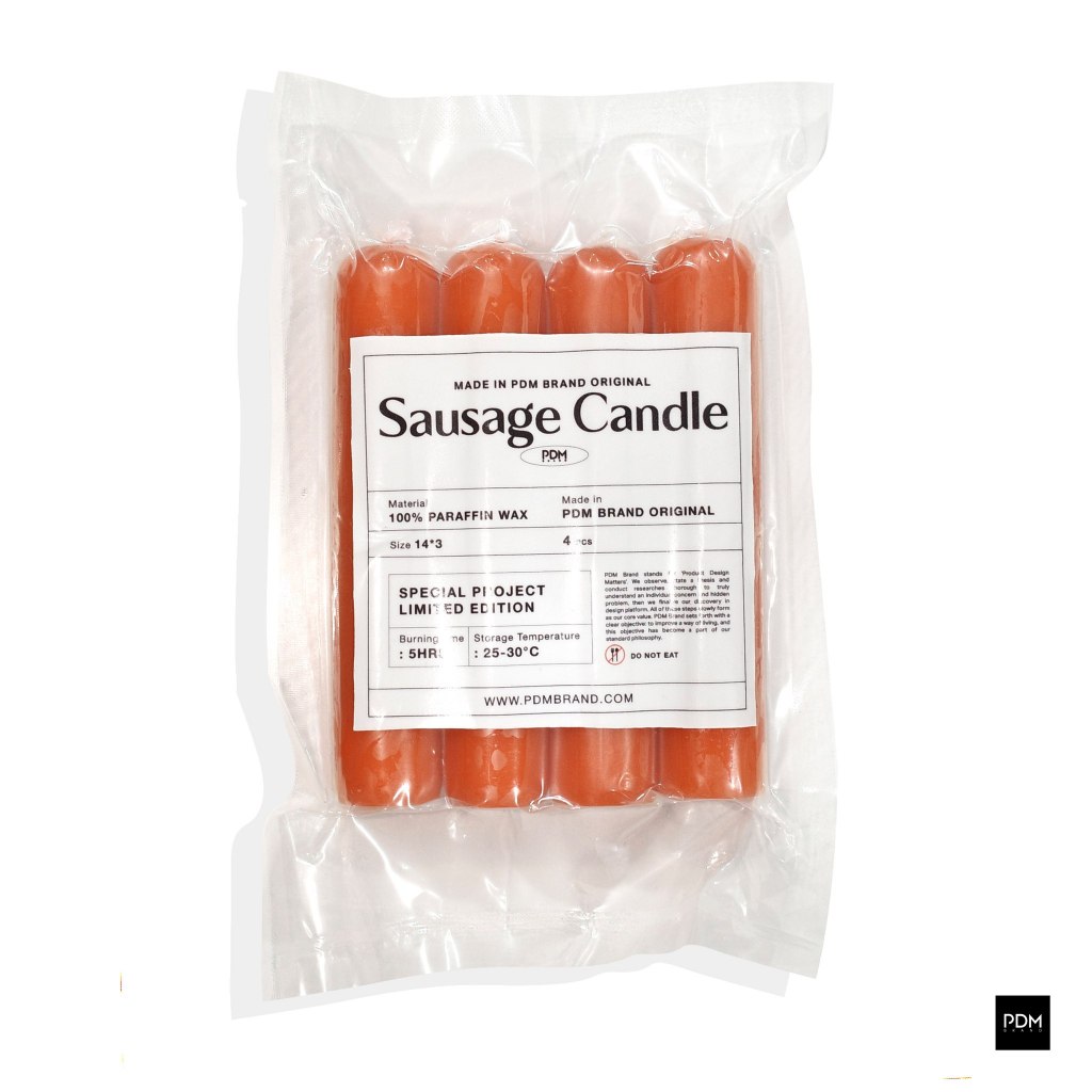 PDM เทียนไส้กรอก-Candle Sausage