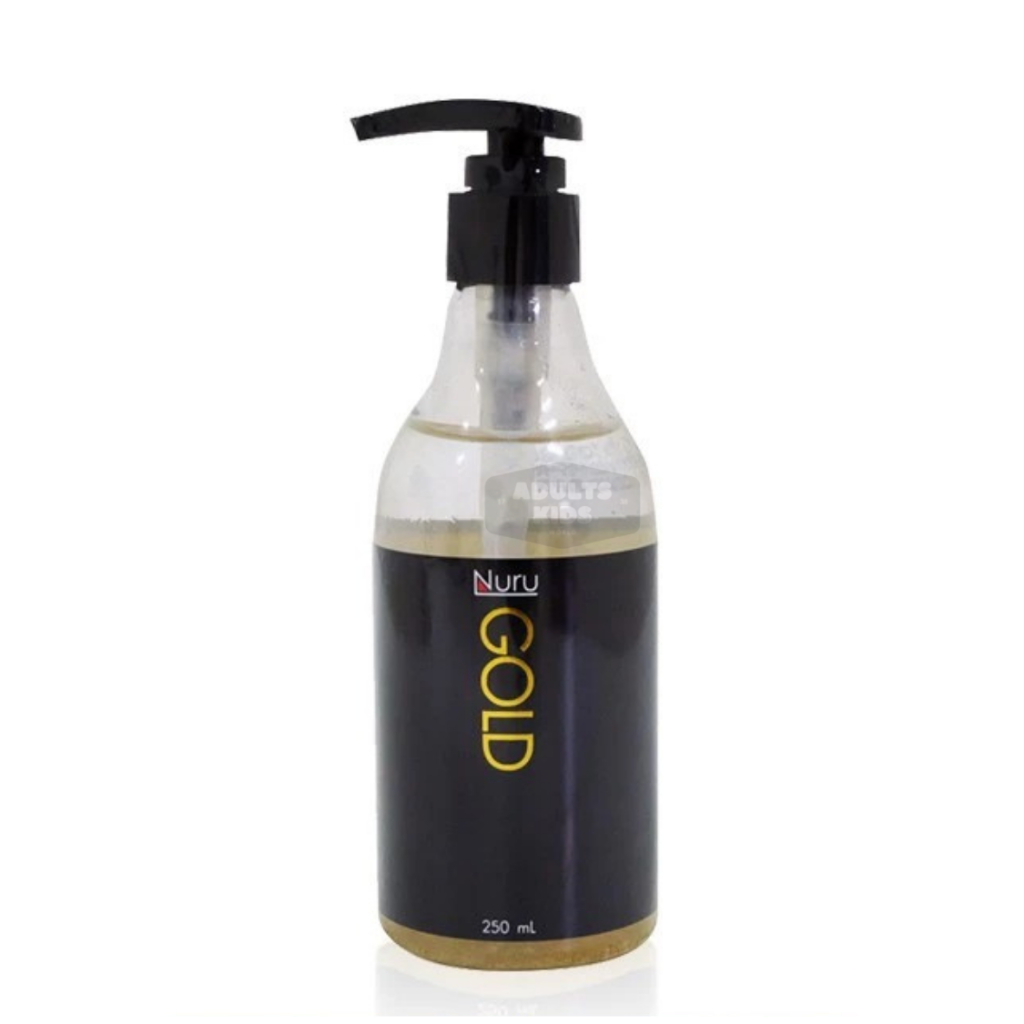 Nuru Gel Gold 250 mL นูรุ เจลหล่อลื่น รุ่น โกลด์  บำรุงผิวด้วยทองคำ จากหนัง AV สูตรน้ำ ขนาด 250 mL [