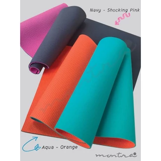 เสื่อโยคะออกกำลังกาย แบรนด์ MONTRA รุ่น ECO PVC 6 MM.(เนื้อแน่น)