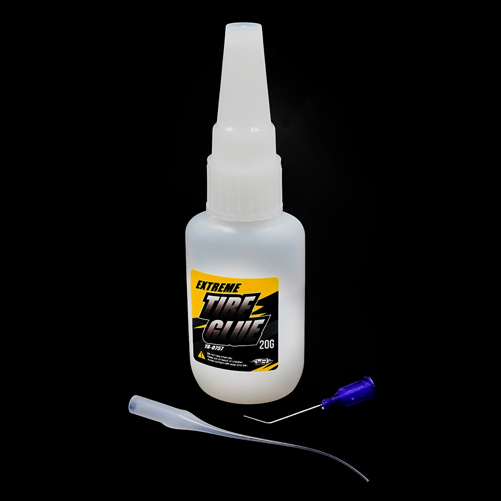 Yeah Racing กาวติดยาง Extreme Glue ขนาด 20 กรัม พร้อมหัวฉีดสแตนเลส YA-0757