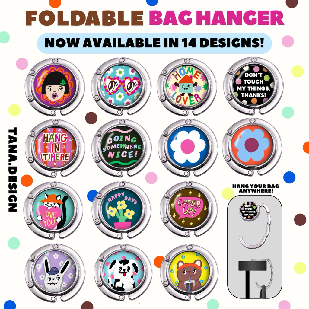 [Tana.design] Foldable Bag Hanger
