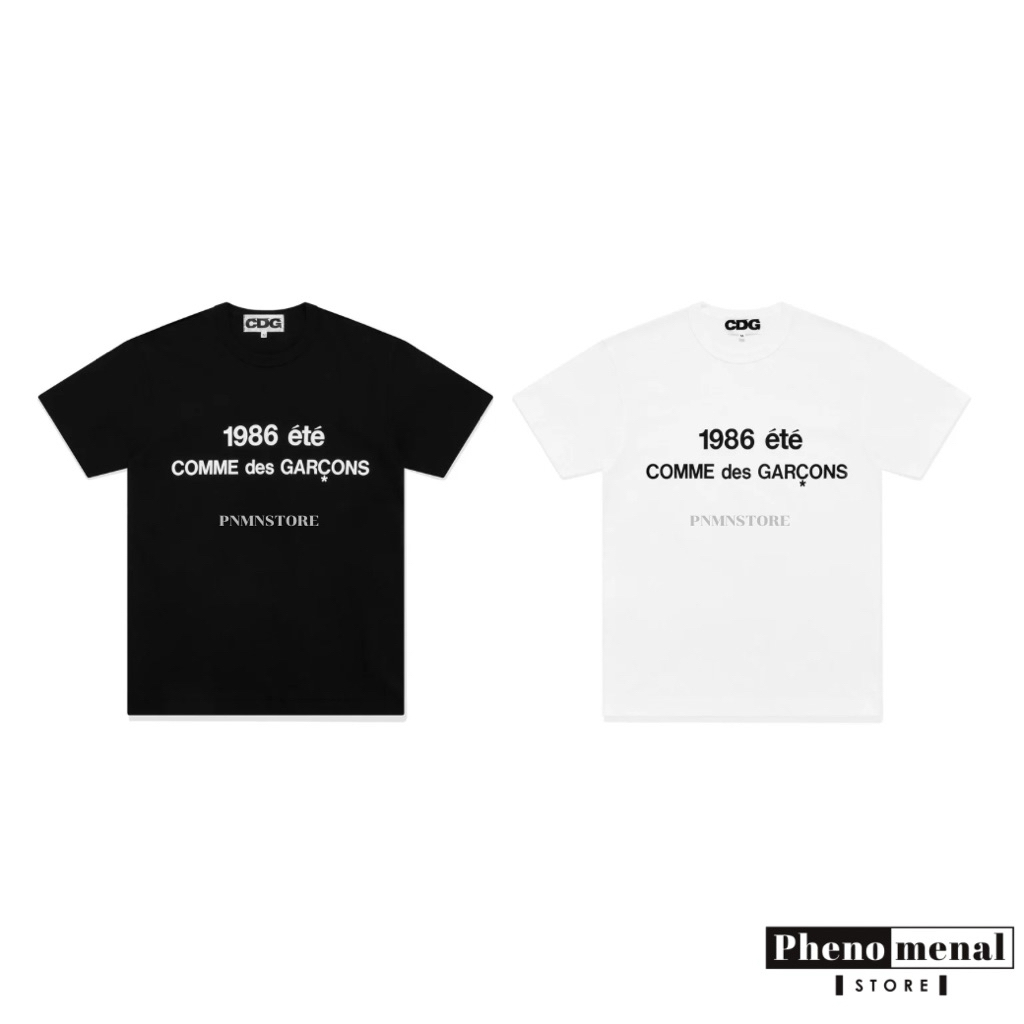 [เก็บโค้ด ลด 20%] เสื้อยืด CDG 1986 COMME des GARCONS T-SHIRT ของแท้ [พร้อมส่ง]
