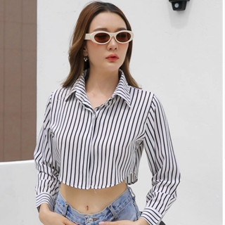 🥰เซ็กซี่ 🔥 ลุคนี้ขายดีสุด! รีบสั่งก่อนหมดนะคะ! เสื้อเอวลอย C…