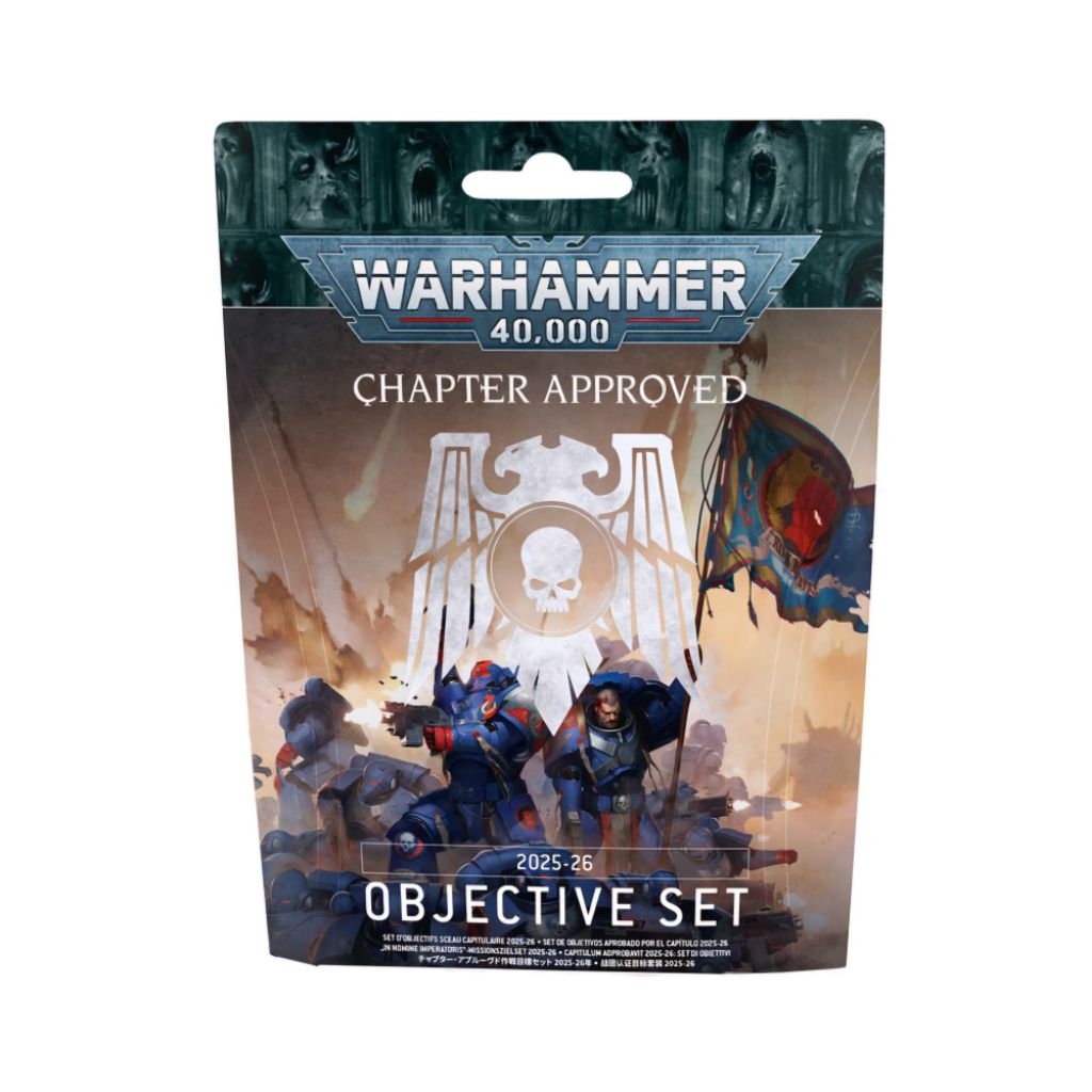 พร้อมส่ง Warhammer 40K: Chapter Approved - 2025-26 Objective Set