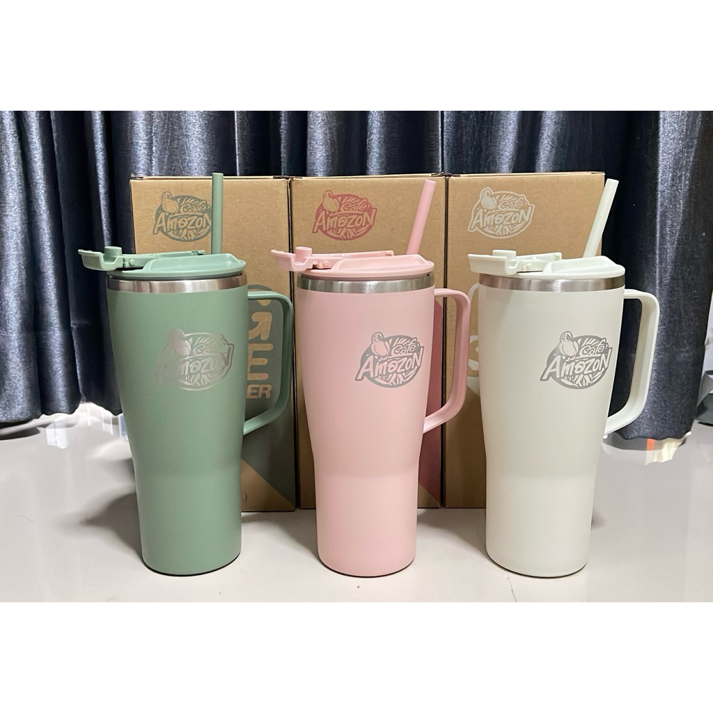 แก้ว Cafe Amazon แก้วสแตนเลส ขนาด 30 ออนซ์ ของแท้100%