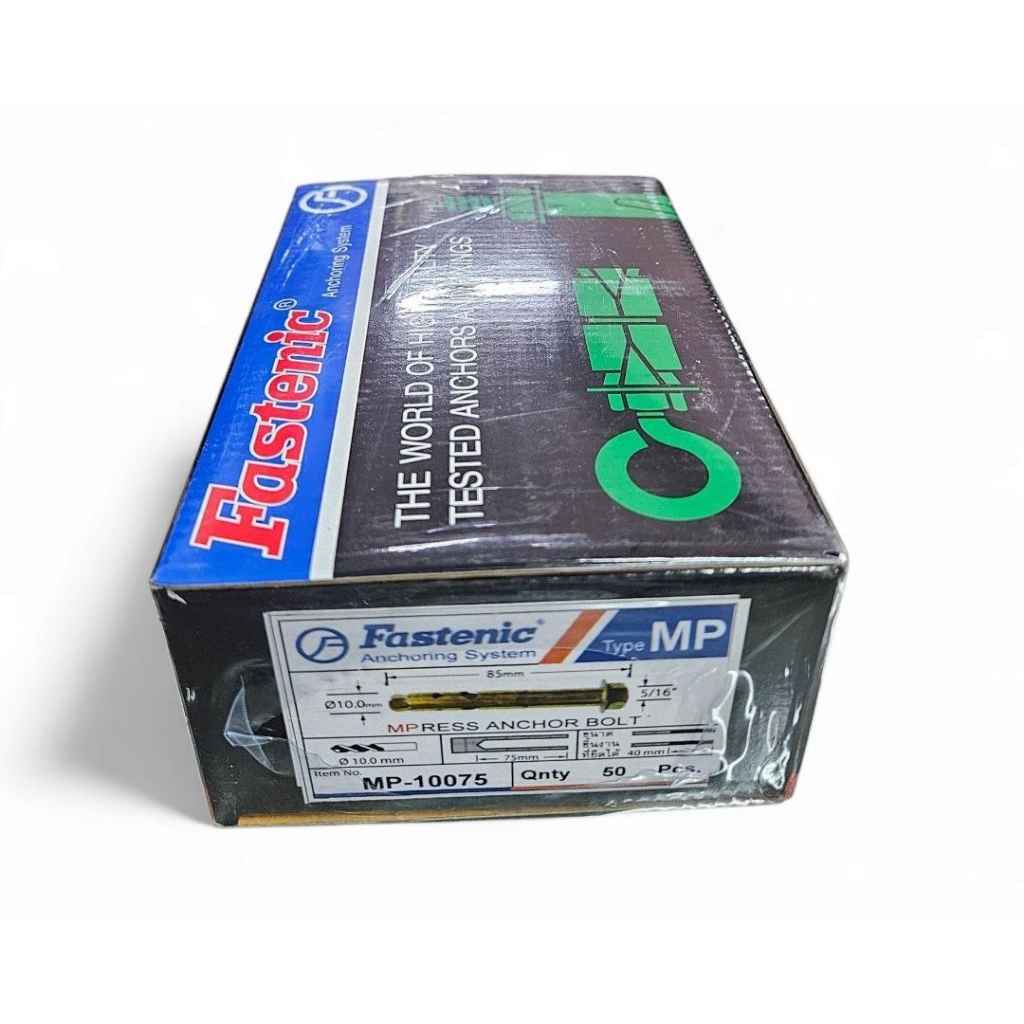 FASTENIC พุกยึดคอนกรีต MP-10075 รุ่นเอ็มเพรส MP *ราคาต่อ 1 กล่อง*