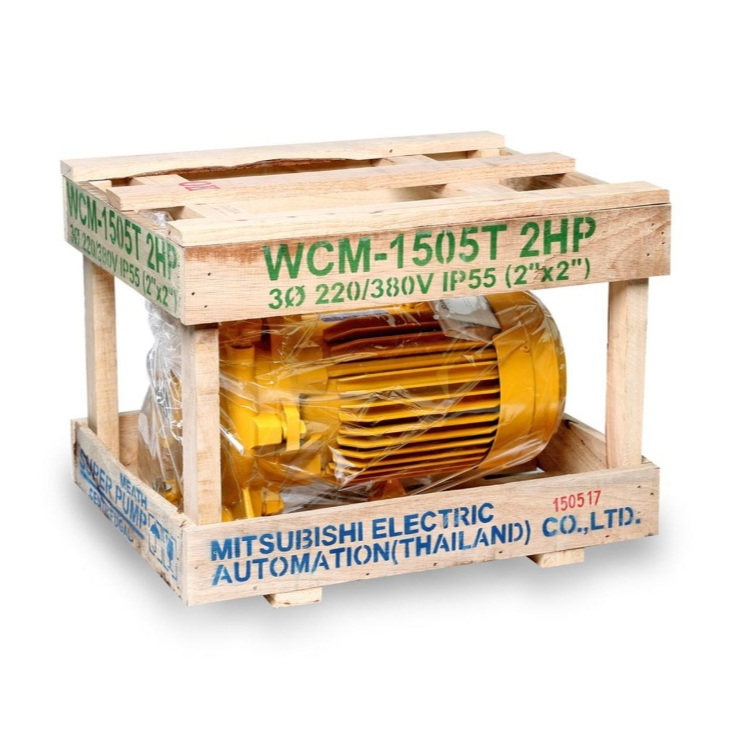 WCM-1505-T ปั๊มหอยโข่ง Mitsubishi 2HP 3เฟส 380V.