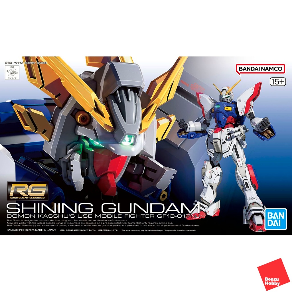 *พร้อมส่ง มีส่งด่วน* RG 1/144 Shining Gundam