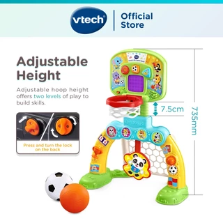 Vtech 2 in 1 Basketball and Football Sports Toys ชุดของเล่นกีฬาบาสเก็ตบอล + ฟุตบอล ของเล่นเด็ก เสริมพัฒนาการ
