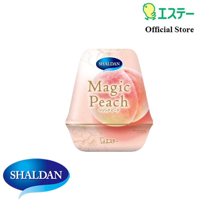 ซื้อ 2 แถม 1 Shaldan Scent & Care Gel Air Freshener: Magic Peach เจลหอมปรับอากาศ กลิ่นเมจิกพีช