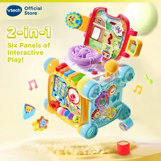 VTech Twist and Play Cube Baby Shape Shorter toys Activity Center cube baby toys [80-557203] ลูกบาศก์บิดและเล่นสำหรับเด็