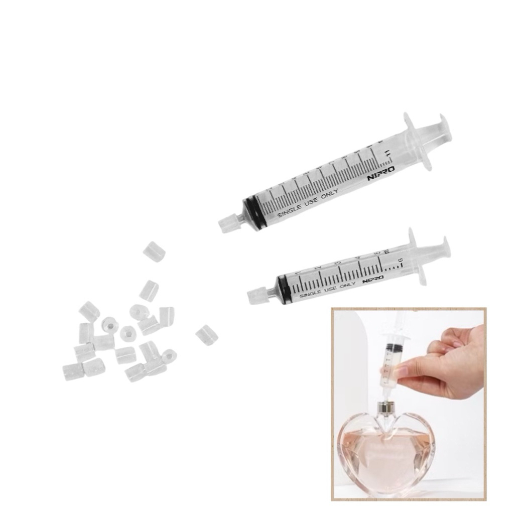 พร้อมส่ง💥  อุปกรณ์แบ่งน้ำหอม ที่ดูดน้ำหอม ไซริ้ง กระบอกสูบแบ่งน้ำหอม