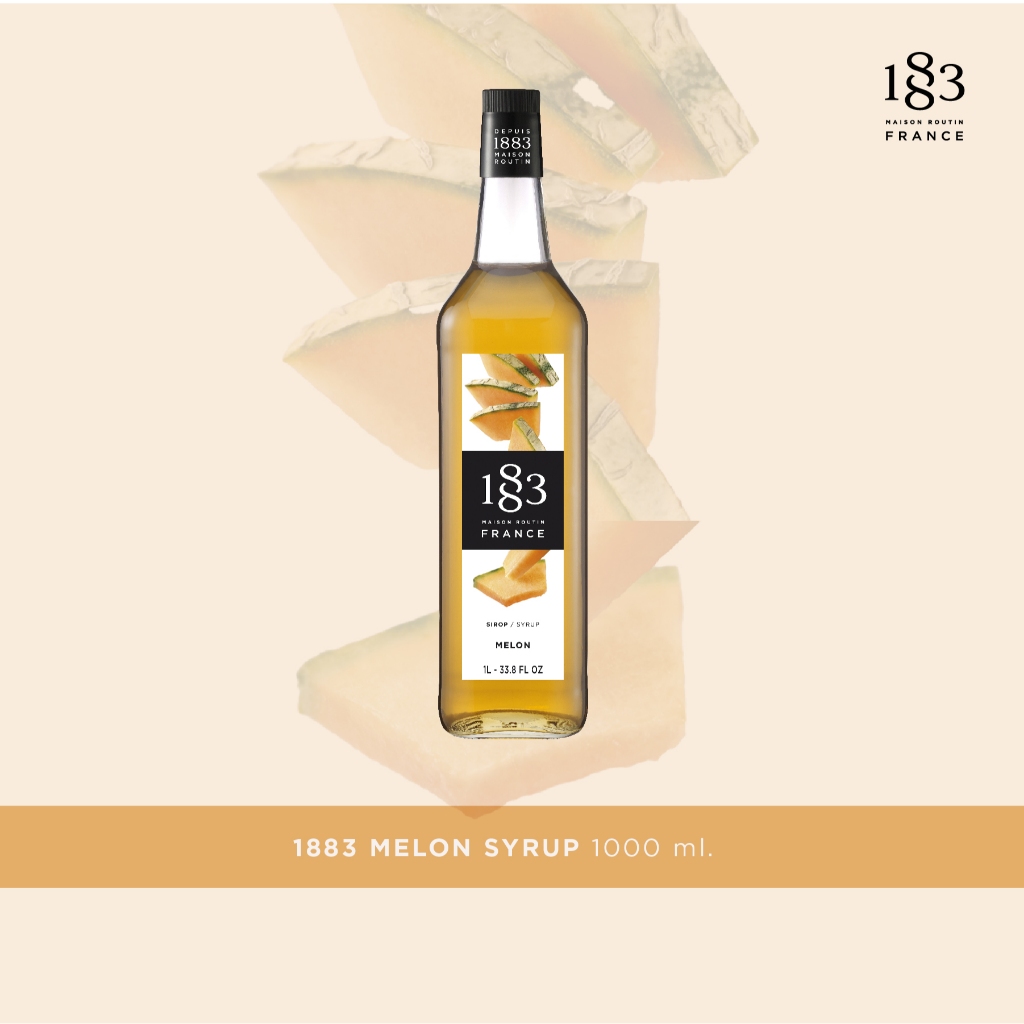 1883 Syrup น้ำเชื่อมกลิ่นเมลอน 1000 มล. (1883 MELON SYRUP 1000 ml.)