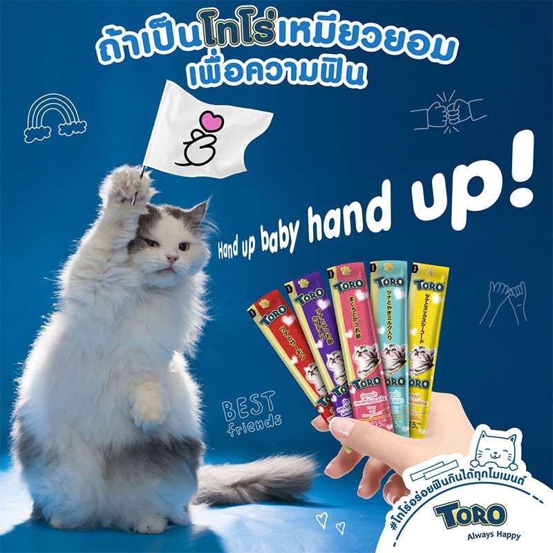 (ลดล้างสต็อก) TORO Lickable Cat Treats ขนมแมวเลีย โทโร่ รูปที่ 6