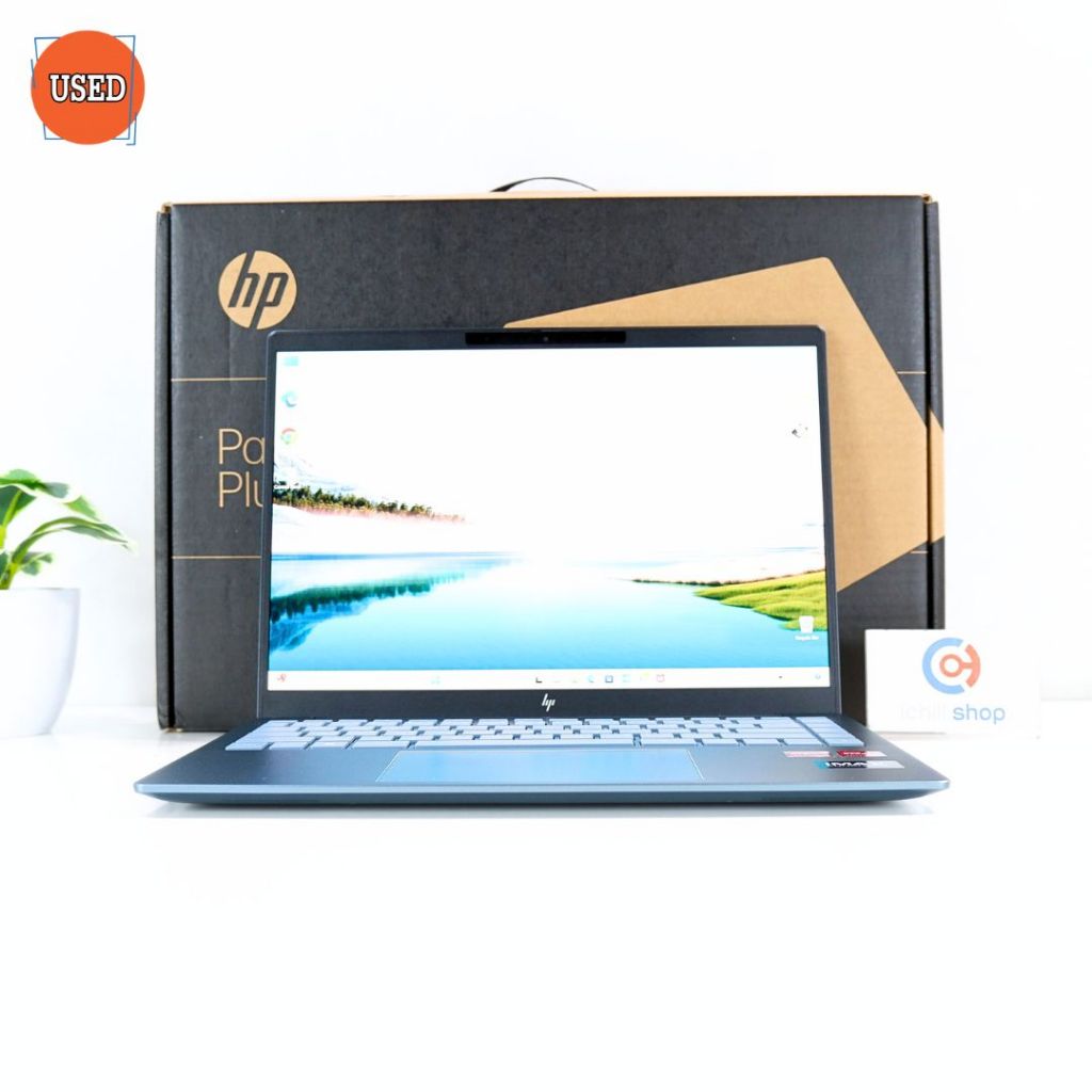 NOTEBOOK (โน๊ตบุ๊ค) HP / CPU RYZEN 7 7840U / จอ 14" 2.8K / กราฟิกการ์ดออนบอร์ด / RAM DDR5 16GB 6400M