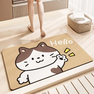YiFeng Fur (ลายใหม่💛)พรมขนสั้น พรมปูพื้น พรมปูพื้นในห้องครัว 40x60cm. YF-1585/1