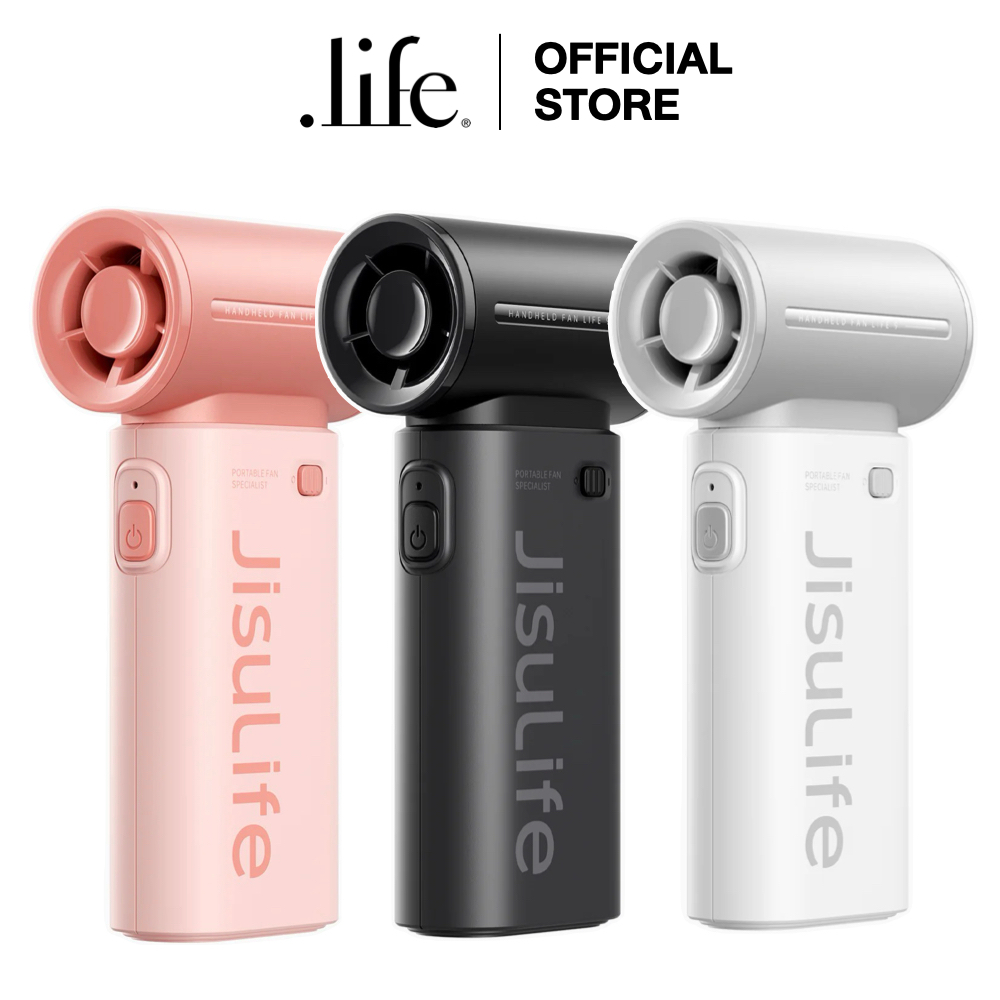JISULIFE พัดลมมือถือ พัดลมพกพา รุ่น Life 9 (5,000 mAh) | by Dotlife