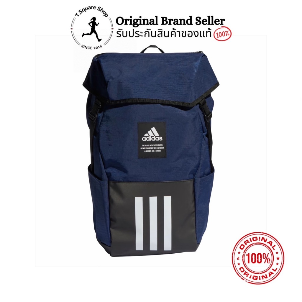 กระเป๋า Adidas รุ่น 4ATHLTS Camper (IL5747) กระเป๋าสะพายหลัง กระเป๋าเป้ พร้อมส่ง ของแท้ ป้ายไทย
