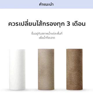[9.8x3.5cm]น้ำใช้ PP ไส้กรอง ฝักบัวอาบน้ำ ไส้กรองน้ำอาบฝักบัว น้ำใช้ น้ำประปา สายชำระ เครื่องซักผ้า