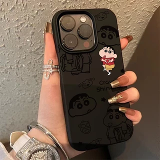 ❤️จัดส่งทันที❤️เคสไอโฟน11 13 14 15 16 Pro Max Crayon Shin-chan funny spoof Case For iPhone 13PM,16PM,15PM,14PM,12PM