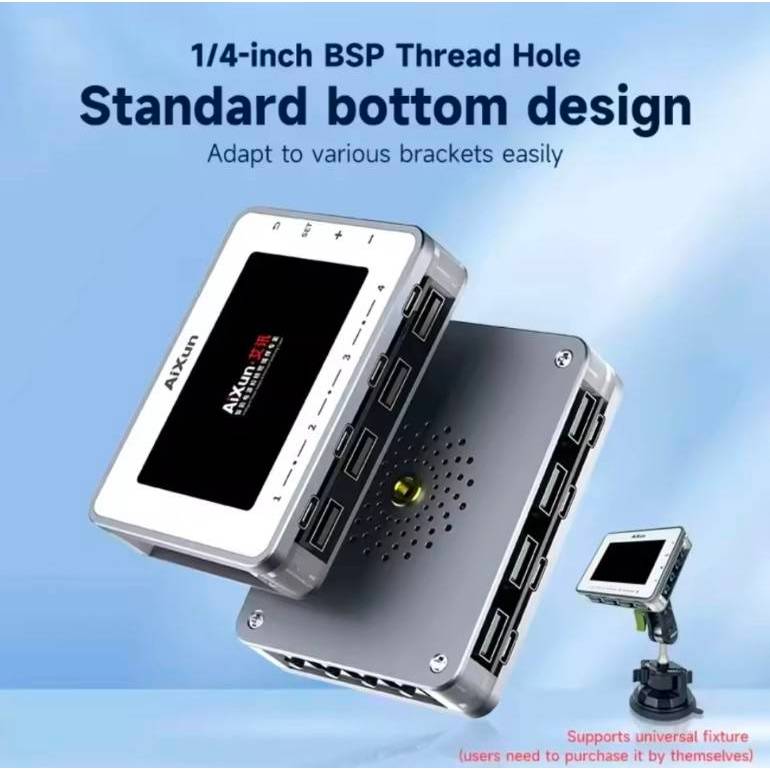 Aixun PF26 260W หน้าจอดิจิตอลอัจฉริยะ, ที่ชาร์จความเร็วสูงมัลติพอร์ตสำหรับซ่อมแท็บเล็ตโทรได้มือถืออุ