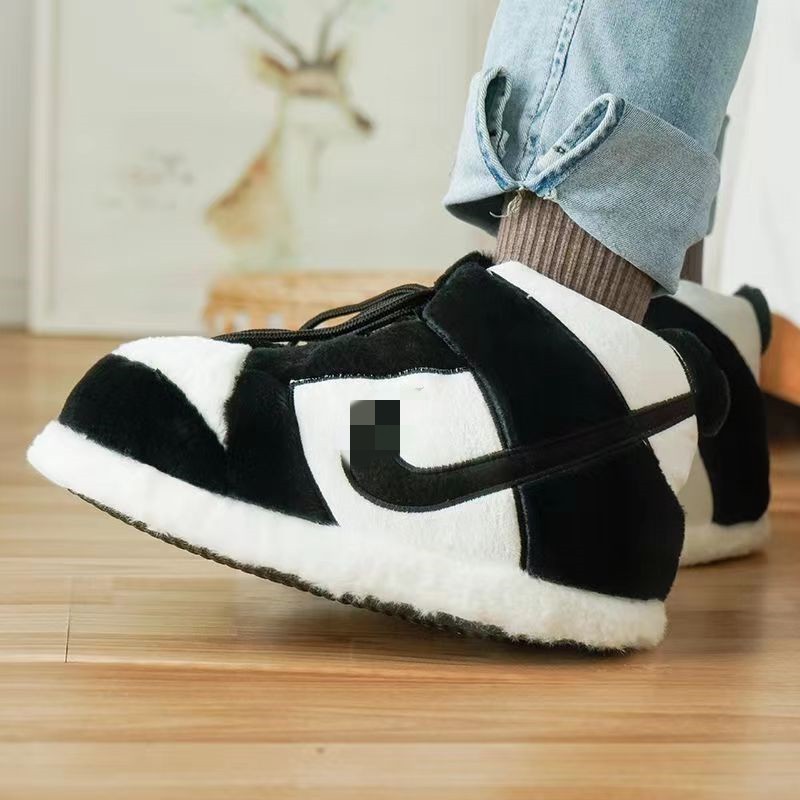 【จัดส่ง​ใน​ 24​ ชม】รองเท้าแตะผ้าฝ้ายมะพร้าวอ้วน รองเท้ามะพร้าวขนมปังอ้วน