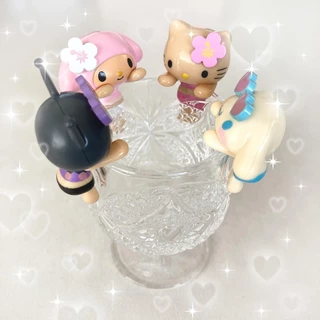 Gachapong กาชาปอง Sanrio เกาะโทรศัพท์ แก้วน้ำ 【Pyokonoru 2 มาสคอต ~ Party Time! Design 】