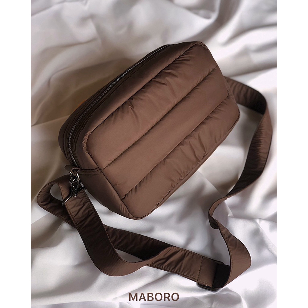 🌟สีใหม่🌟Maboro Pillow Bag (Chocolate)