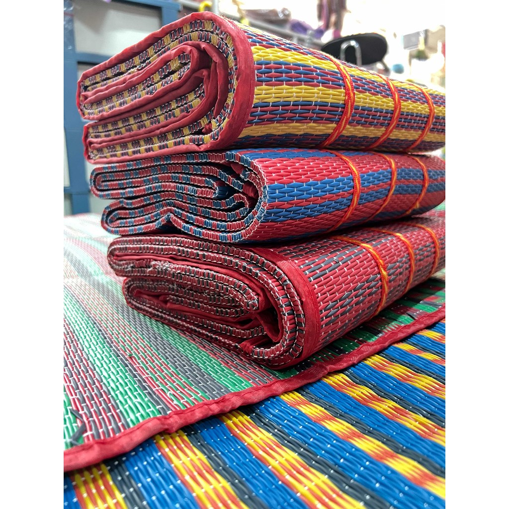 เสื่อปิคนิค 3 พับ ขนาดเล็ก ขนาดใหญ่ สินค้าไทย - รูปที่ 2