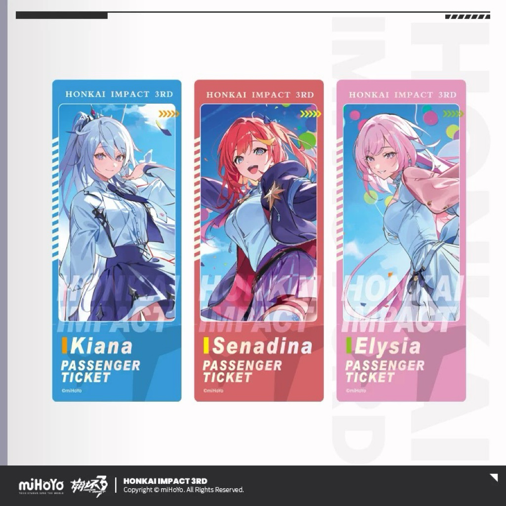[พร้อมส่ง] Official แท้ Elysia/Kiana Honkai impact Mihoyo