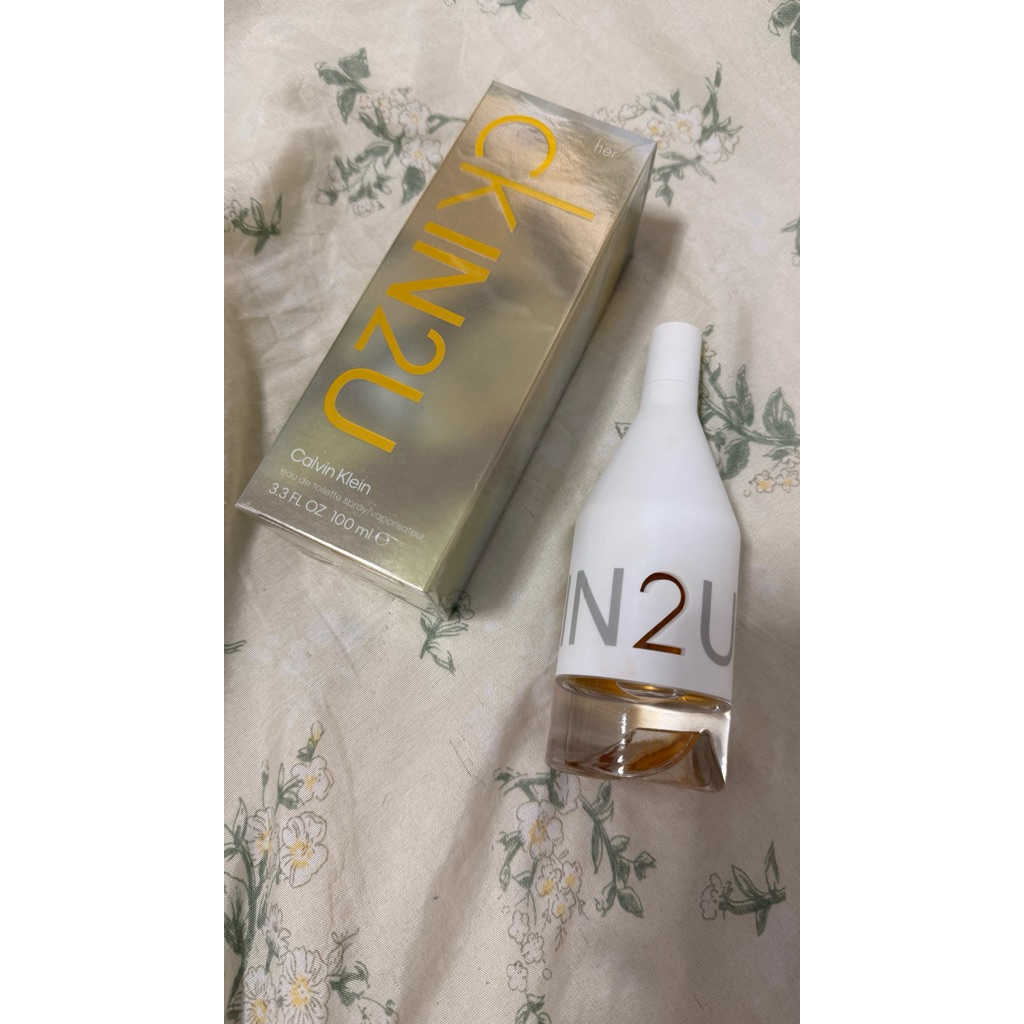 (ส่งต่อ/มือสอง) น้ำหอม CK2U for her 100ml.