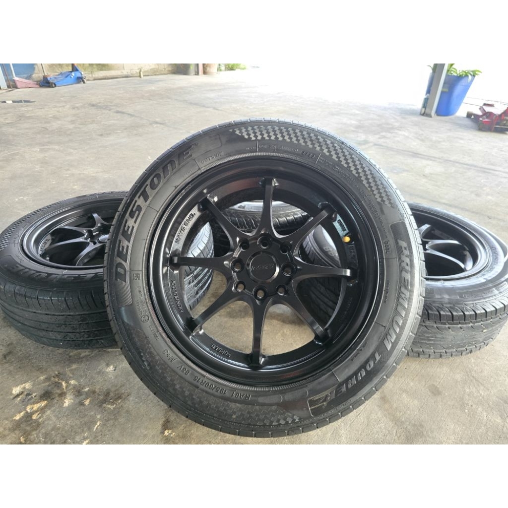 แม็กแต่งมือสอง ce28 ขอบ 15 " 4 รู 100 /114  กว้าง 7 ออฟ 35 ใส่เก่ง 4 รูได้ทุกรุ่น