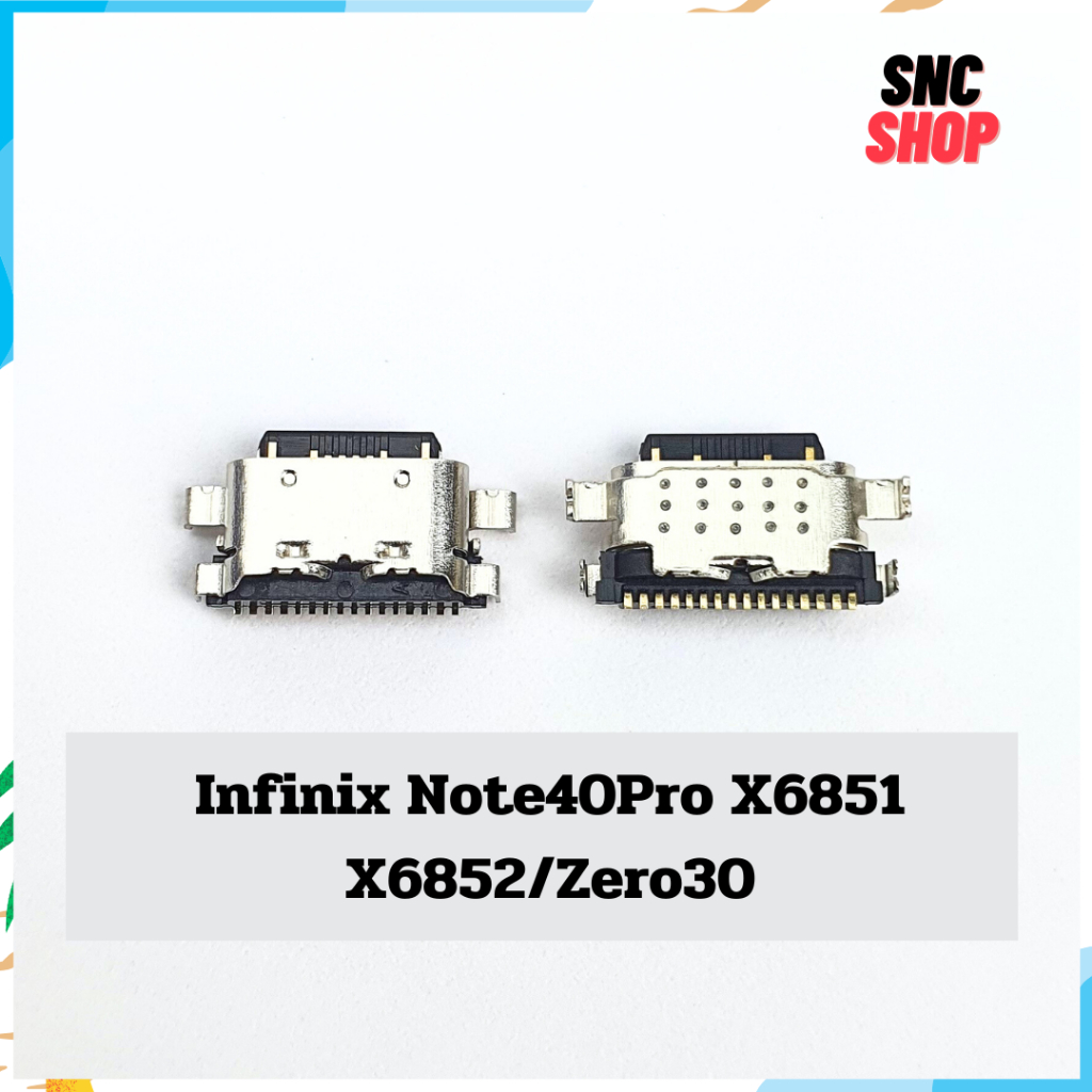 ตูดชาร์จ ก้นชาร์จ ตูดชาร์จเปล่า infinix Note40Pro Zero30 X6851 X6852