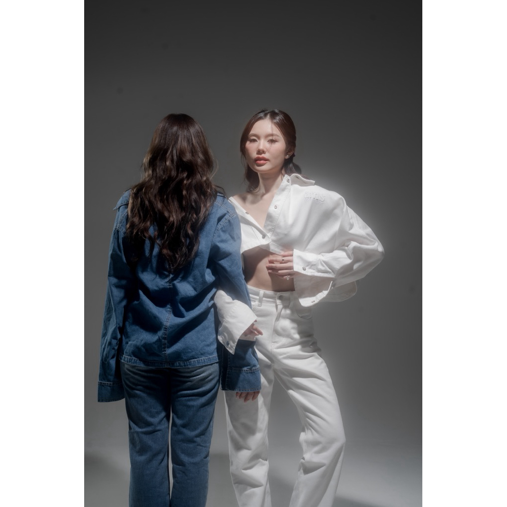 ams.commune เสื้อครอปยีนส์ - รูปที่ 3