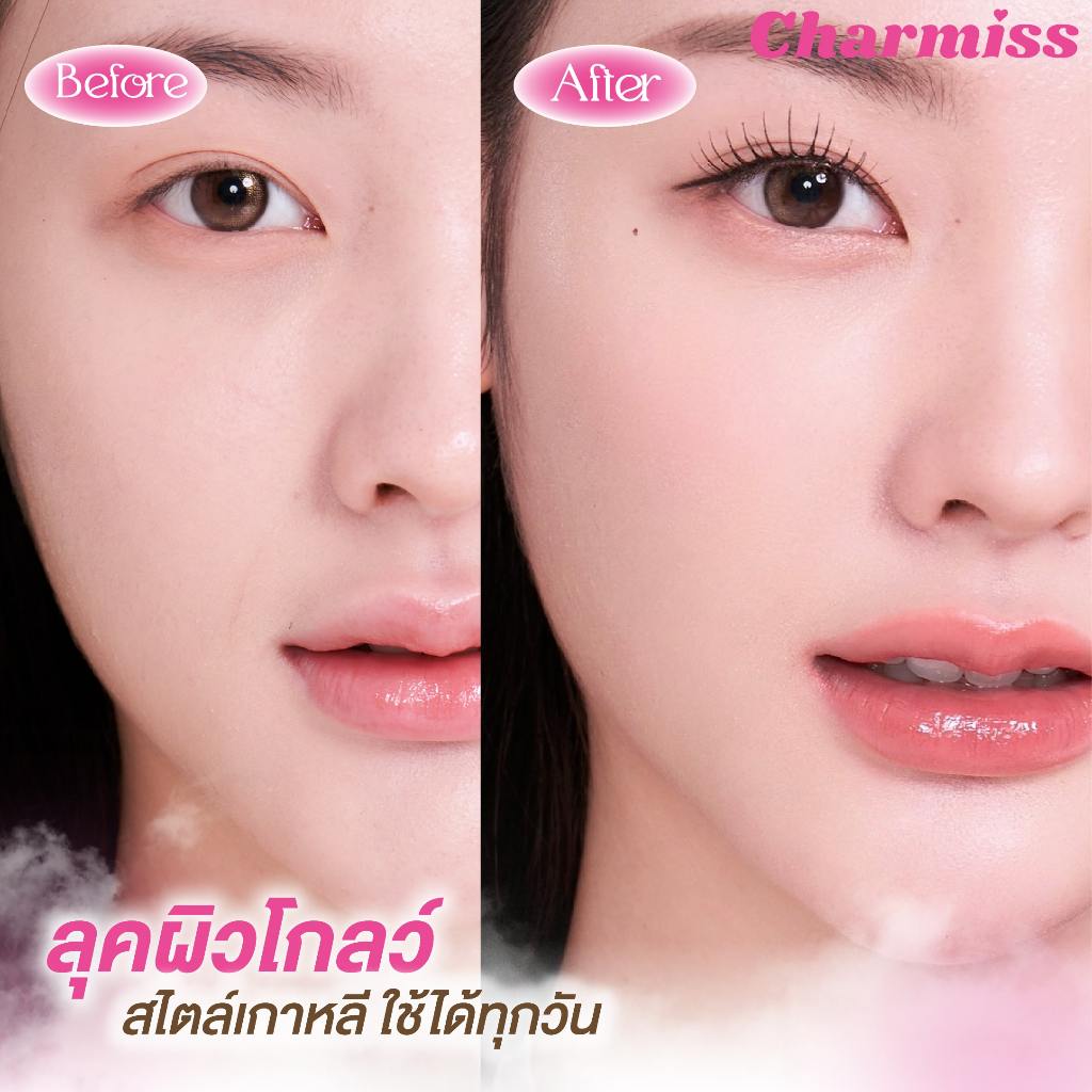 (Hot) Charmiss Charming Glow Airy Cushion SPF50+ PA++++ 13 g  คูชชั่นผิวโกลว์ใส - รูปที่ 4