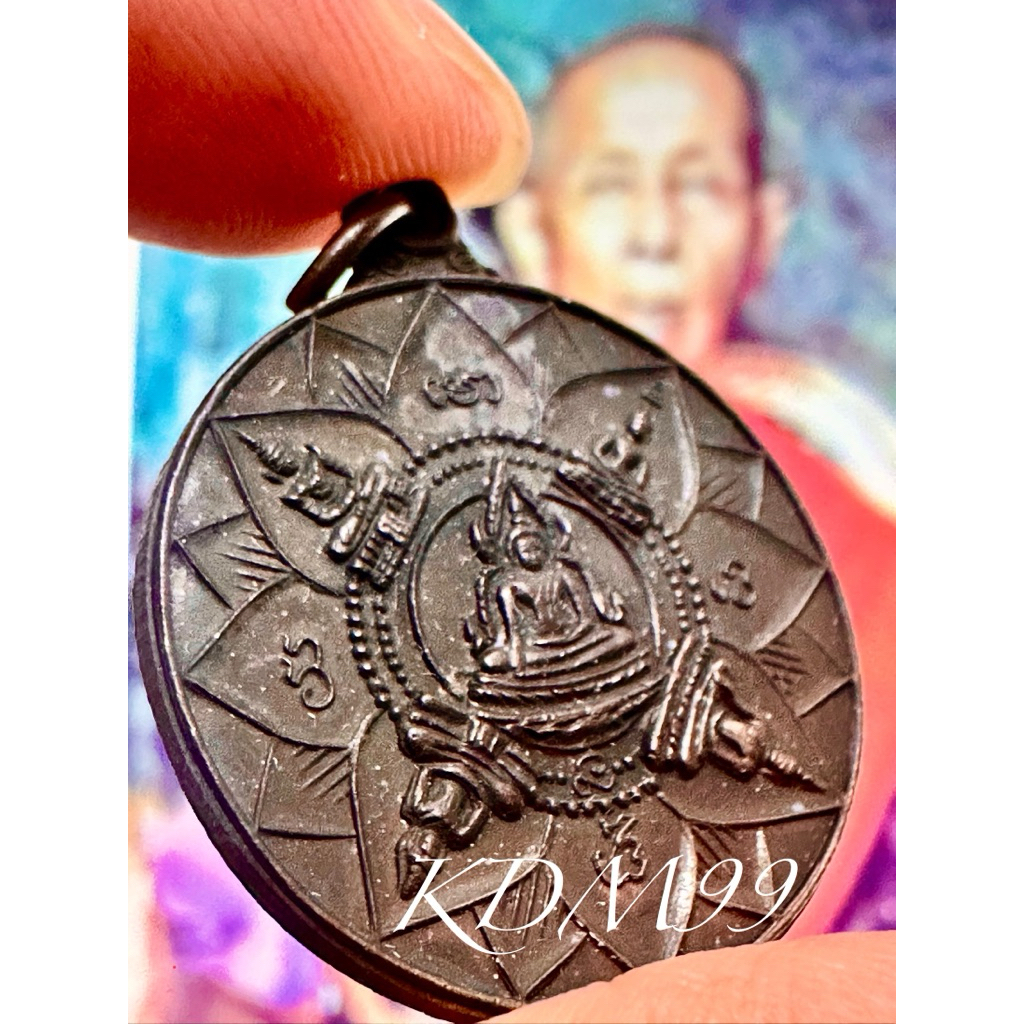 เหรียญปัญจะพุทธามหามงคล  พระพุทธเจ้า 5 พระองค์ ที่ระลึกครบรอบ 25 ปี ธนาคารศรีนคร ปี2518